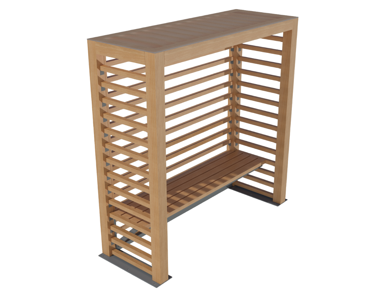 Bench with canopy SK 137